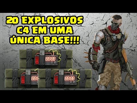 🔥💣🔥 ARREBENTANDO TUDO COM 20 C4!!! LAST DAY #178