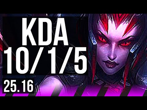 ELISE & Kai'Sa vs NAUTILUS & Tristana (SUP) | 10/1/5 | KR Master | 25.16
