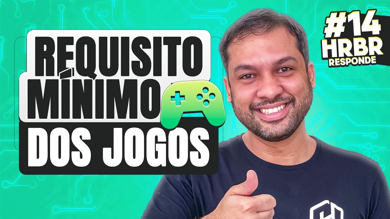 🎮Requisitos Mínimos dos Jogos🕹@HardwareRedesBrasil  #hrbrresponde14