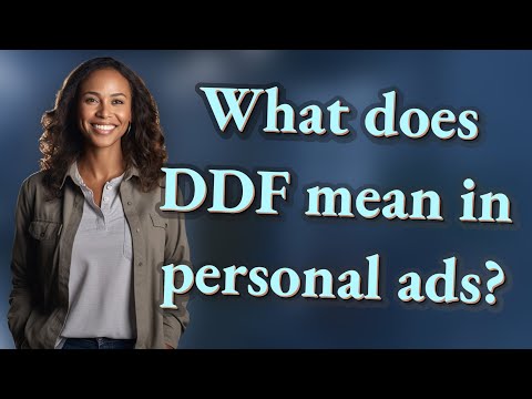 What Does Ddf