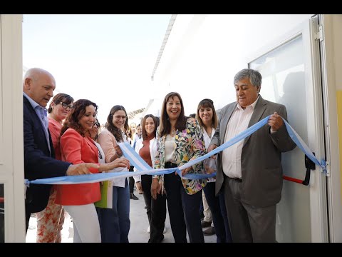Carreras inauguró la ampliación del hospital de Chimpay y recorrió obras
