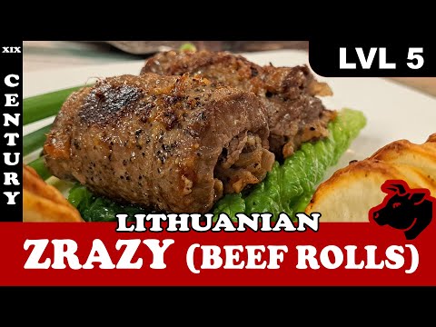 19th Century Recipe For Zrazy - Lithuanian Stuffed Cutlets - A Stake Alternative