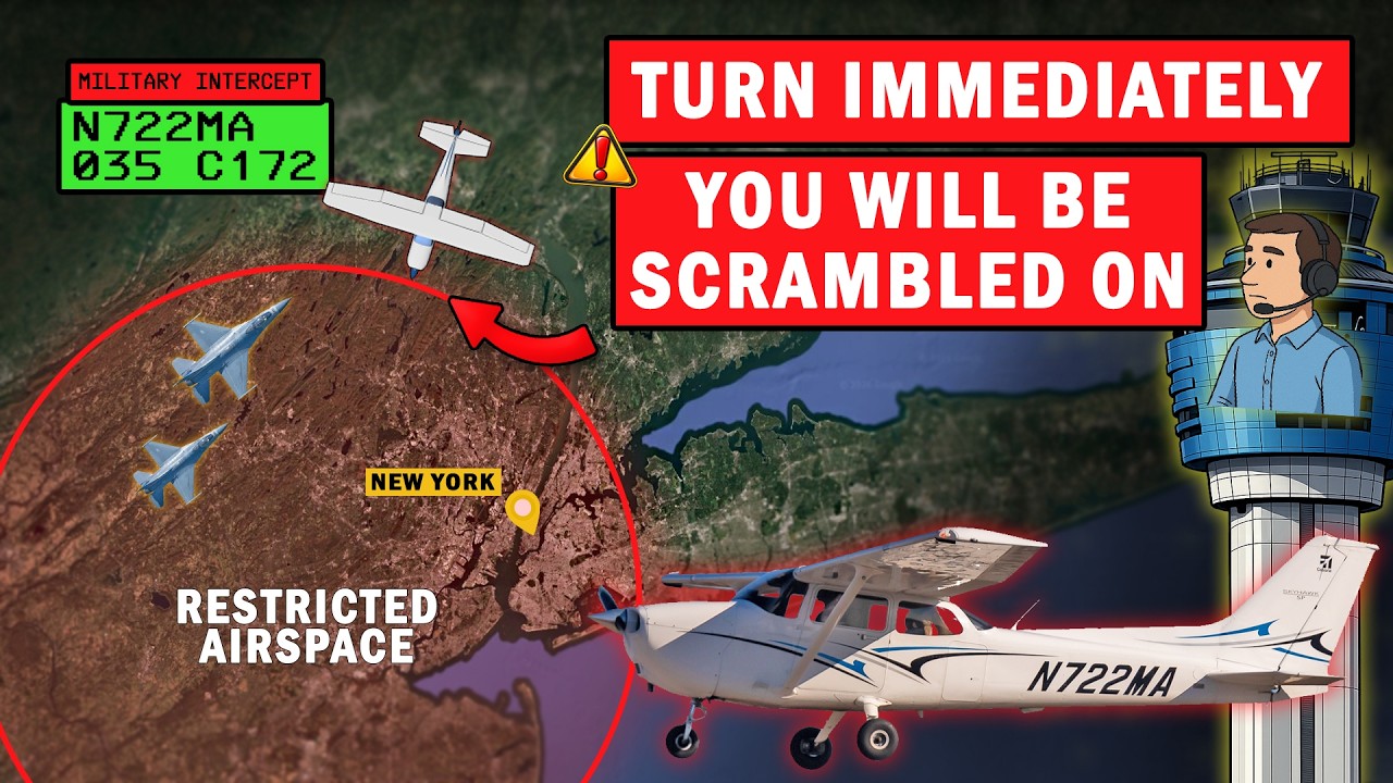 Plane in RESTRICTED Airspace around Bedminster | "This is Ridiculous"
