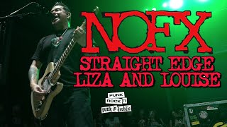 NOFX - STRAIGHT EDGE AND LIZA AND LOUISE - LIVE AT PUNK IN DRUBLIC FESTIVAL -  OHIO, 2023 - 4K