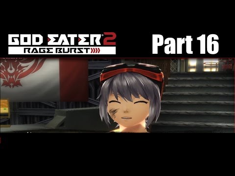 Lets Play God Eater 2 Rage Burst part 16 licca's guinnea pig