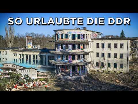 East German dream holiday in decay: The abandoned FDGB holiday home Fritz Heckert