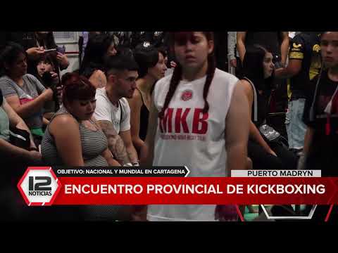 DEPORTES | ENCUENTRO PROVINCIAL DE KICKBOXING EN PUERTO MADRYN