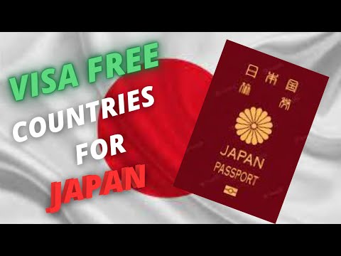 ✅2023 VisaFree Countries For Japanese  Passport Holders✅