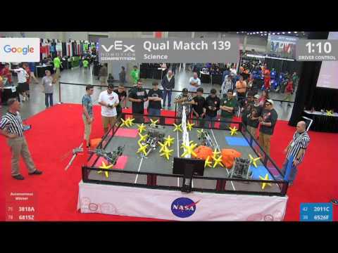 2017 VRC Sci Q139 - 3818A 6815Z vs 2011C 6526F - 22 to 16