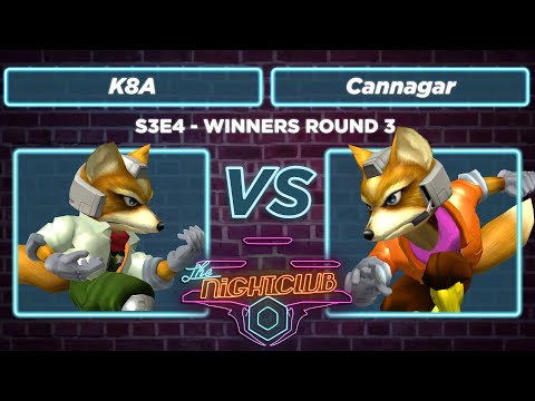 The Nightclub S3E4: K8A (Neutral) vs Cannagar (Red) - WR3 SSBM