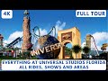 [4K] Everything at Universal Studios Florida ALL RIDES SHOWS AND FULL TOUR
