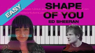 You can play Shape of You Ed Sheeran in only 4 easy chords!