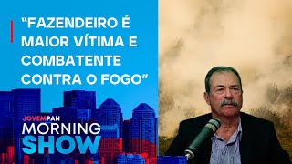 Dono da Fazenda San Francisco, atingida por queimadas em MS, fala ao Morning Show