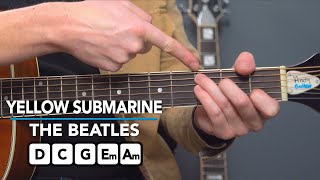 Learn Yellow Submarine by The Beatles to MASTER all Beginner Chords!