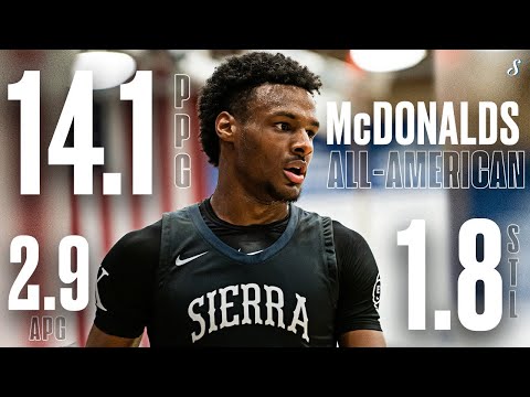 USC COMMIT Bronny James FULL 2022-23 Season Highlights