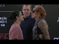 Livia Renata Souza Vs Sarah Frota Media Day Face Off UFC Fortaleza R WMMA
