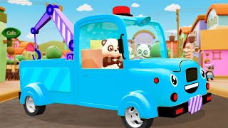 Tow Truck Song + More Car Rhymes & Vehicle Videos for Kids
