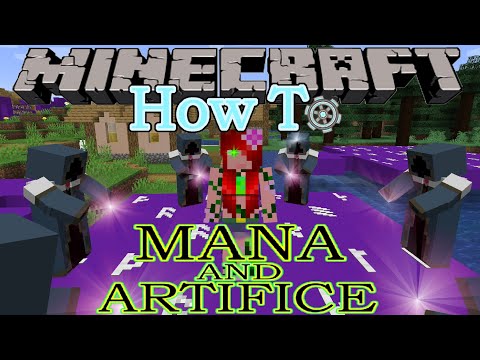 Minecraft. How to Mana and Artifice. How To. 1.16.5