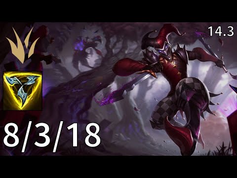 Shaco Jungle vs Diana - EUW Master | Patch 14.3
