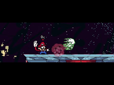 Rivals of Aether: Spr Mario vs Zetta