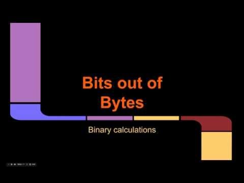 bits to bytes