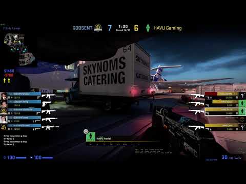CS:GO BOTs - HAVU Aerial vs GODSENT