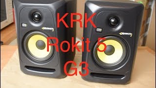 Video thumbnail for KRK Rokit 5 G3 - Audio demo , sound test -16 song x 30 sec. by IP Audio