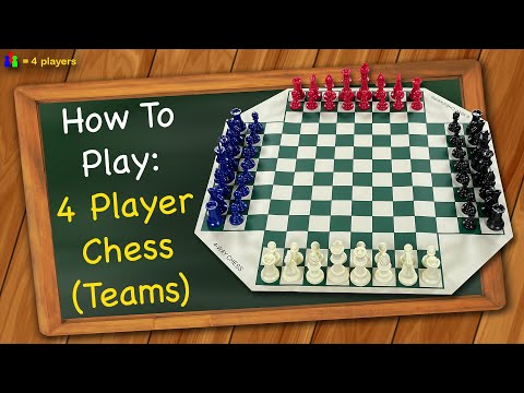How to play 4 Player Chess (Teams)