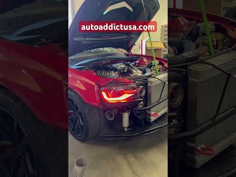 5th gen Camaro RGB HEADLIGHTS @AutoAddictUSA #autoaddictusa #camaro #camaromods #chevroletcamaro