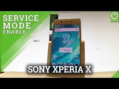 Service Mode in SONY Xperia X F5121 - Hidden Features / Secret Options