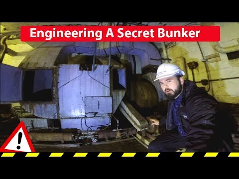 Engineering a Top Secret WW2 bunker industrial engineering ventilation hvac Video