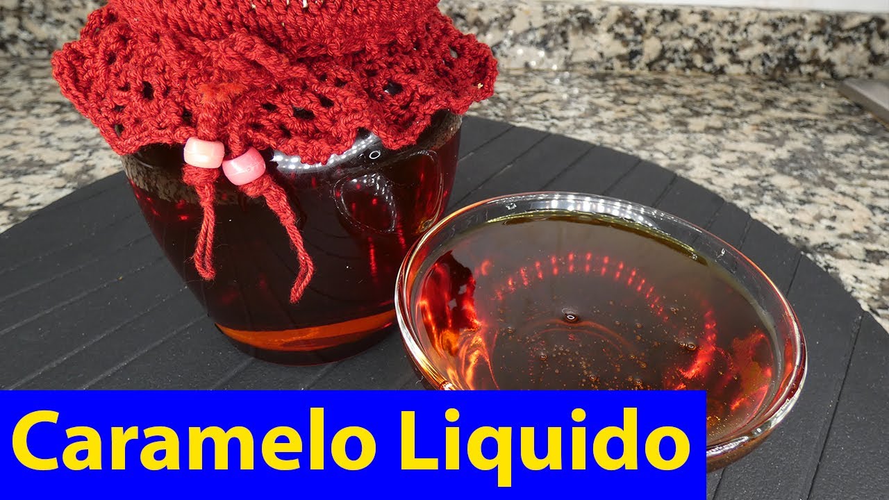 Como Faço Caramelo Liquido