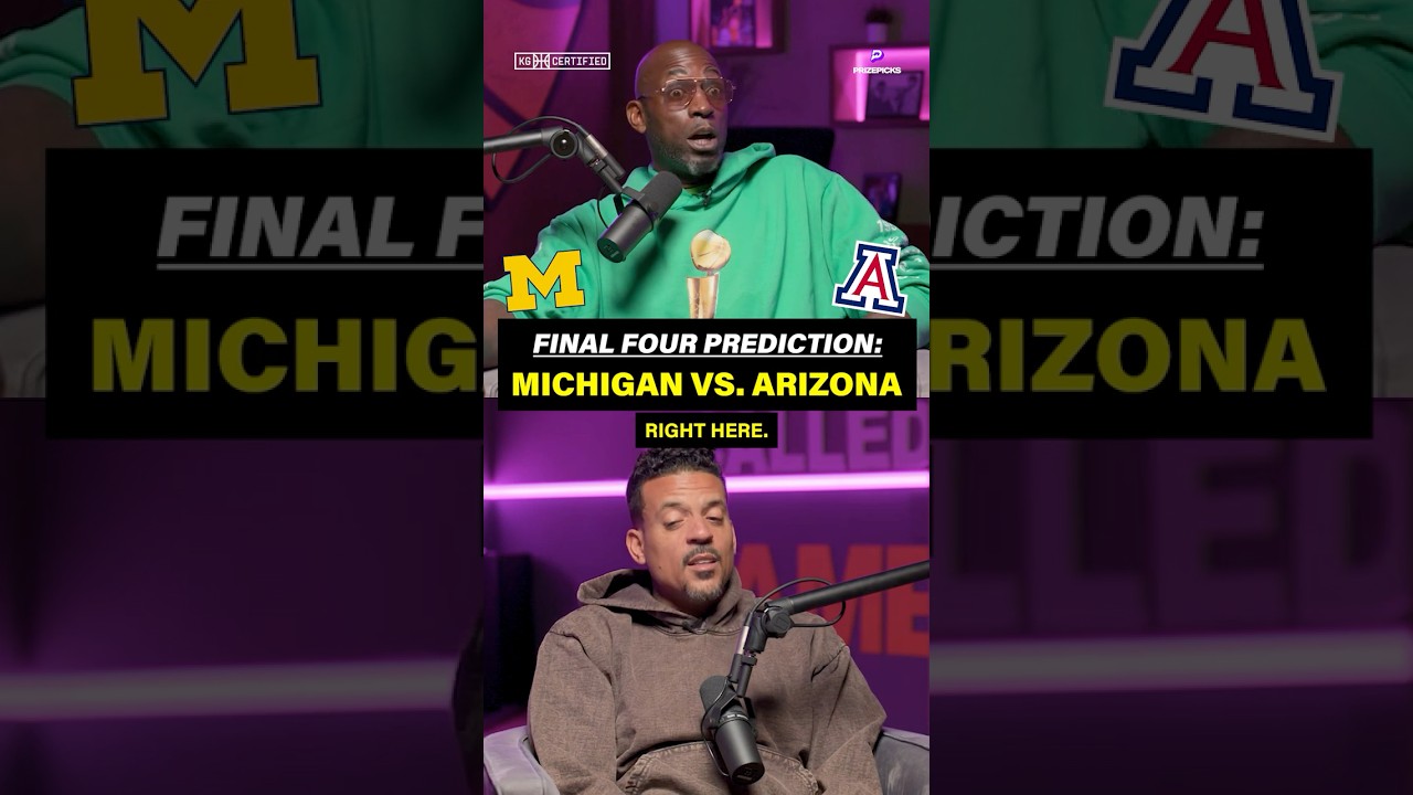 Michigan vs. Arizona is looking like a coin flip 👀 #FinalFour