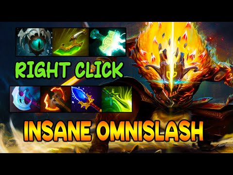 RIGHT CLICK BUILD [ Juggernaut ] CRAZY OMNISLASH - FULL TEAM FIGHT - DOTA 2 GAMEPLAY