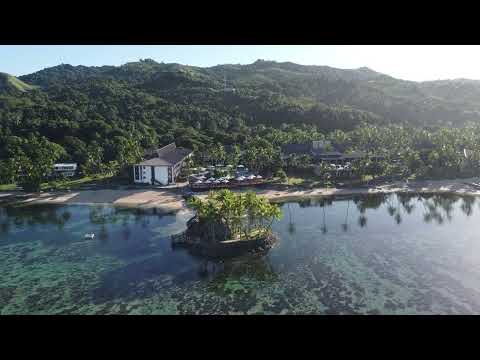 Part of Warwick Fiji, near Korolevu, taken by drone