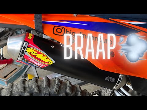 FMF TURBINECORE 2.1 - 2022 KTM 300 XCW - Install & Sound