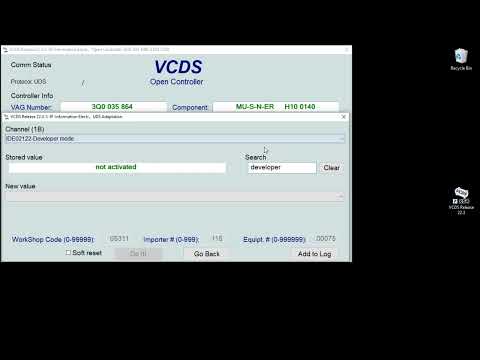 MQB-How to enable developer mode on MIB2 headunits