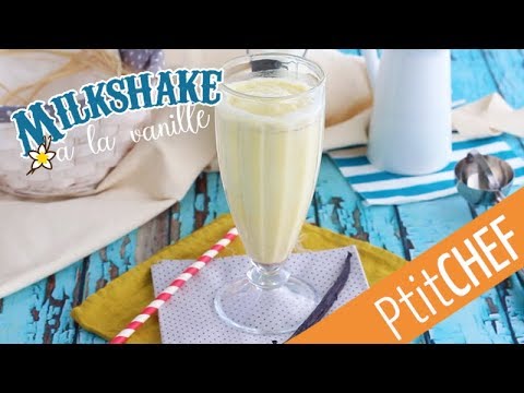 Recette Milkshake vanille-biscuit