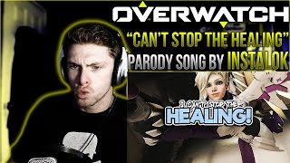 Vapor Reacts #68 | OVERWATCH SONG - "Can't Stop The Healing" by Instalok REACTION!!