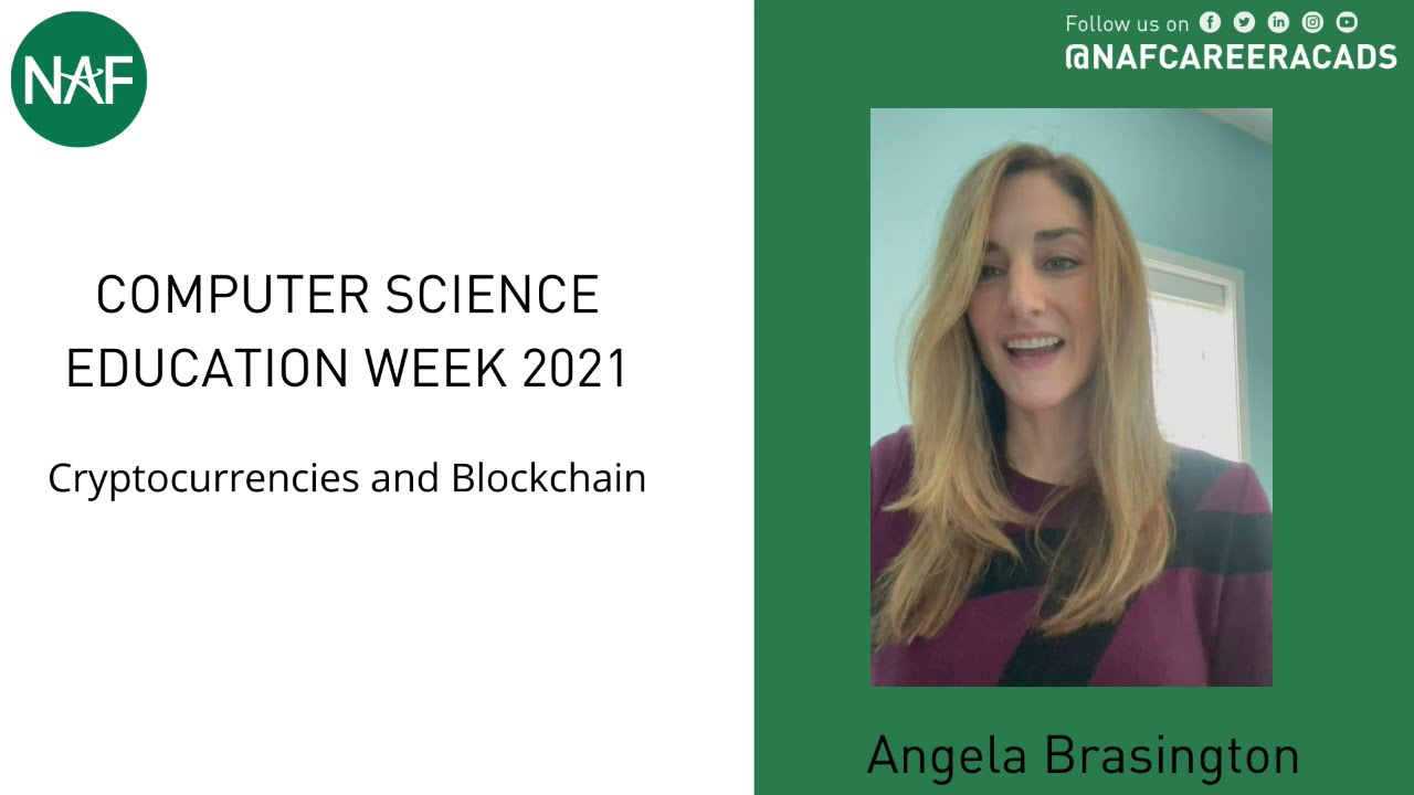 CSEdWeek: Crypto and Blockchain with Angela Brasington