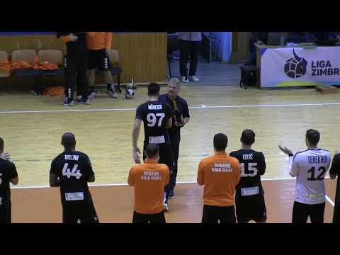 Liga Zimbrilor: CSM Bacău - CS Minaur Baia Mare 25-32. Jucatorul meciului: Mănescu Constantin Bogdan