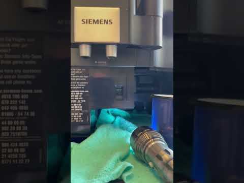 Siemens EQ.7 Plus - offener Testbetrieb -  Reinigungsfunktion Milchsystem