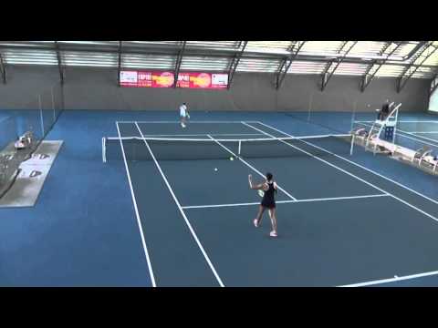 STARS for STARS: EMPIRE Womens Indoor, SEVASTOVA (LAT) - KUZMOVA (SVK) 5:7, 6:3, 6:3