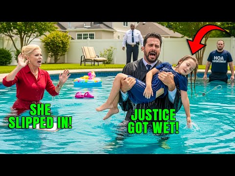 HOA Karen DROWNED My 5-Year-Old in Pool ... What Happened Next Will SHOCK You (I'm the Judge)