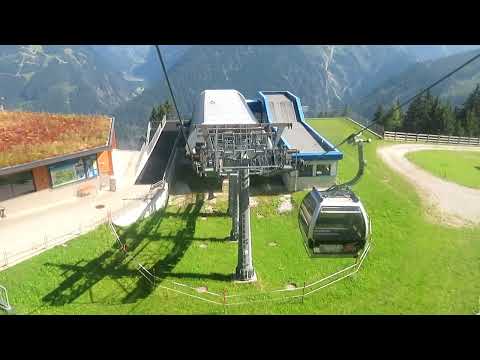 Finkenberg 8-MGD Finkenberger Almbahn II Talfahrt Sommerbetrieb