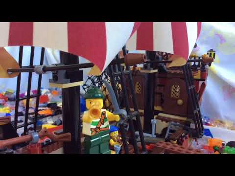 Lego pirate ship battle 2