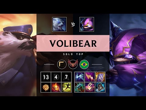 Volibear Top vs Kennen - BR Grandmaster Patch 25.13