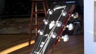 Video thumbnail for Left-handed Gibson SG with Bigsby by Blaze Driscoll