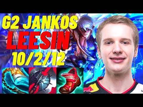 G2 JANKOS PLAYS LEESIN VS NIDALEE JUNGLE |EUW CHALLENGER PATCH 11.5| [League of Legends]FullGameplay