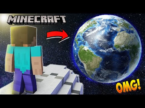 TRAVELING BACK TO EARTH in Minecraft